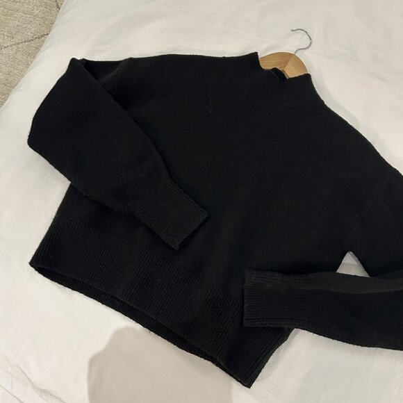 &OtherStories Mock Neck Sweater in Black XS - Picture 6 of 9